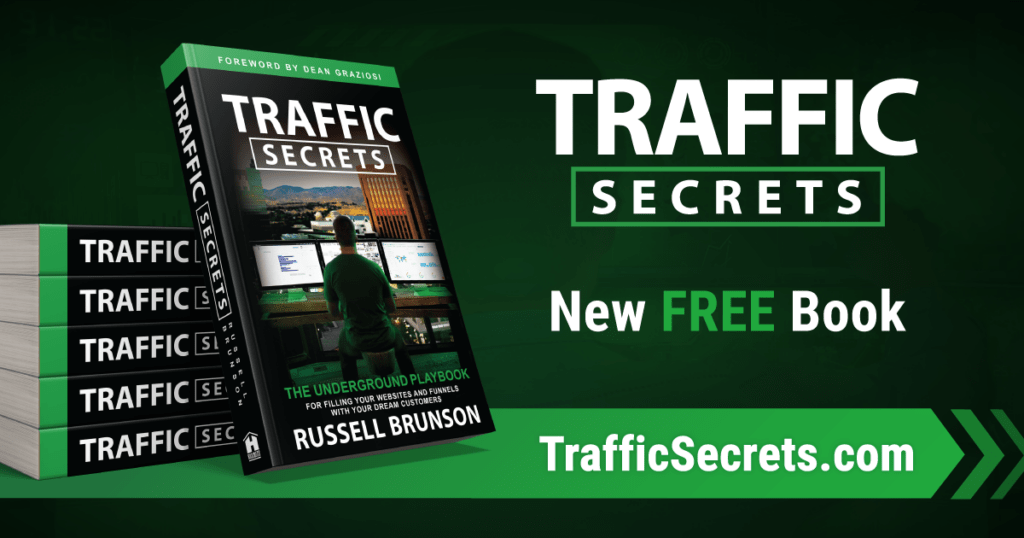 Libro Traffic Secrets de Russell Brunson