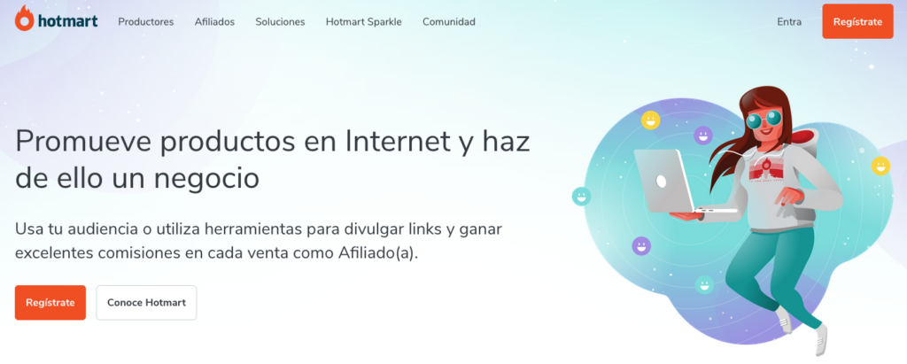 Hotmart en español página principal