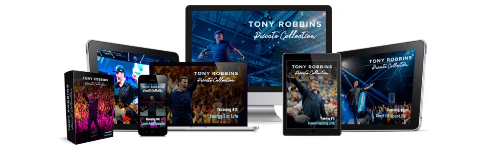 Colección de Tony Robbins de ClickFunnels