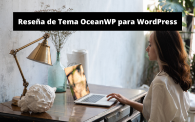 Tema OceanWP para WordPress: Reseña