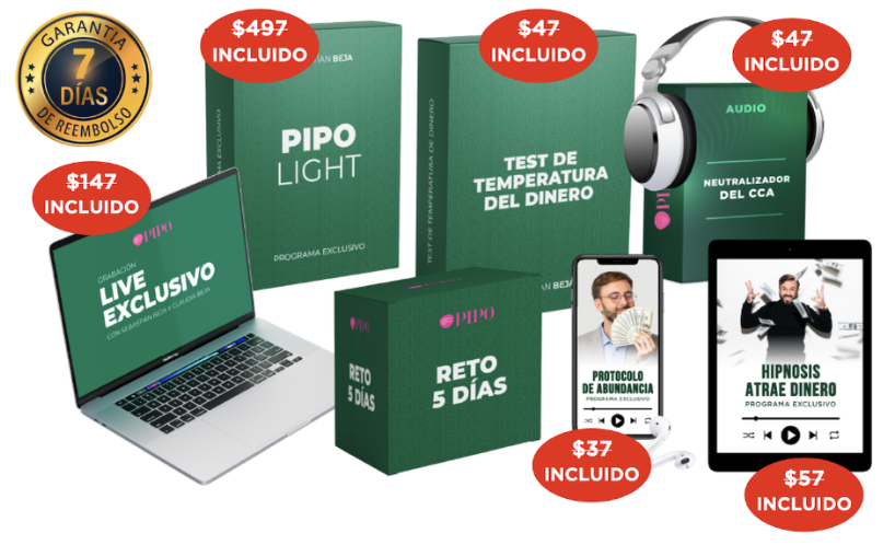 PIPO Light con Descuento y Bonus