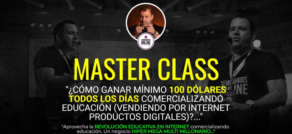 Master Class Seminarios Online